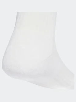adidas White Ecru 3-Stripe Crew Length Socks 3 Pack^ Socks|Socks