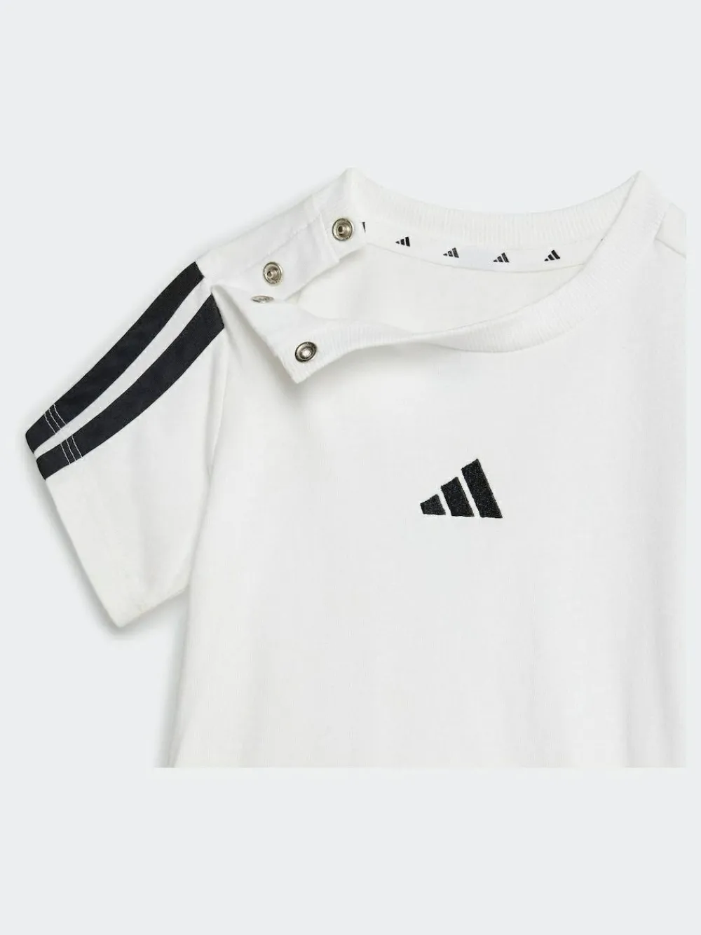 Clearance adidas White Essentials Infant Kids T-Shirt Set
