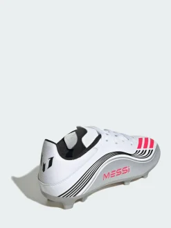 adidas White F50 Messi League Firm/Multi-Ground Boots