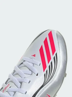 adidas White F50 Messi League Firm/Multi-Ground Boots