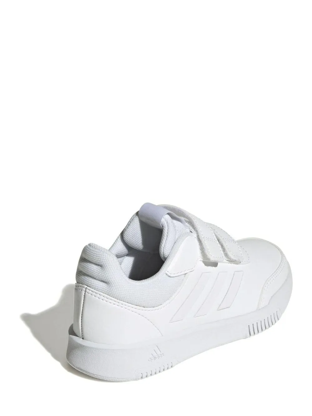 adidas White Hook and Loop Tensaur Kids Trainers^BOY Sneakers|Sneakers