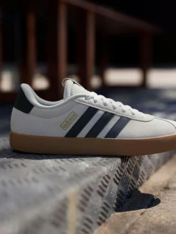 adidas White Off VL Court 3.0 Trainers^Women Sneakers