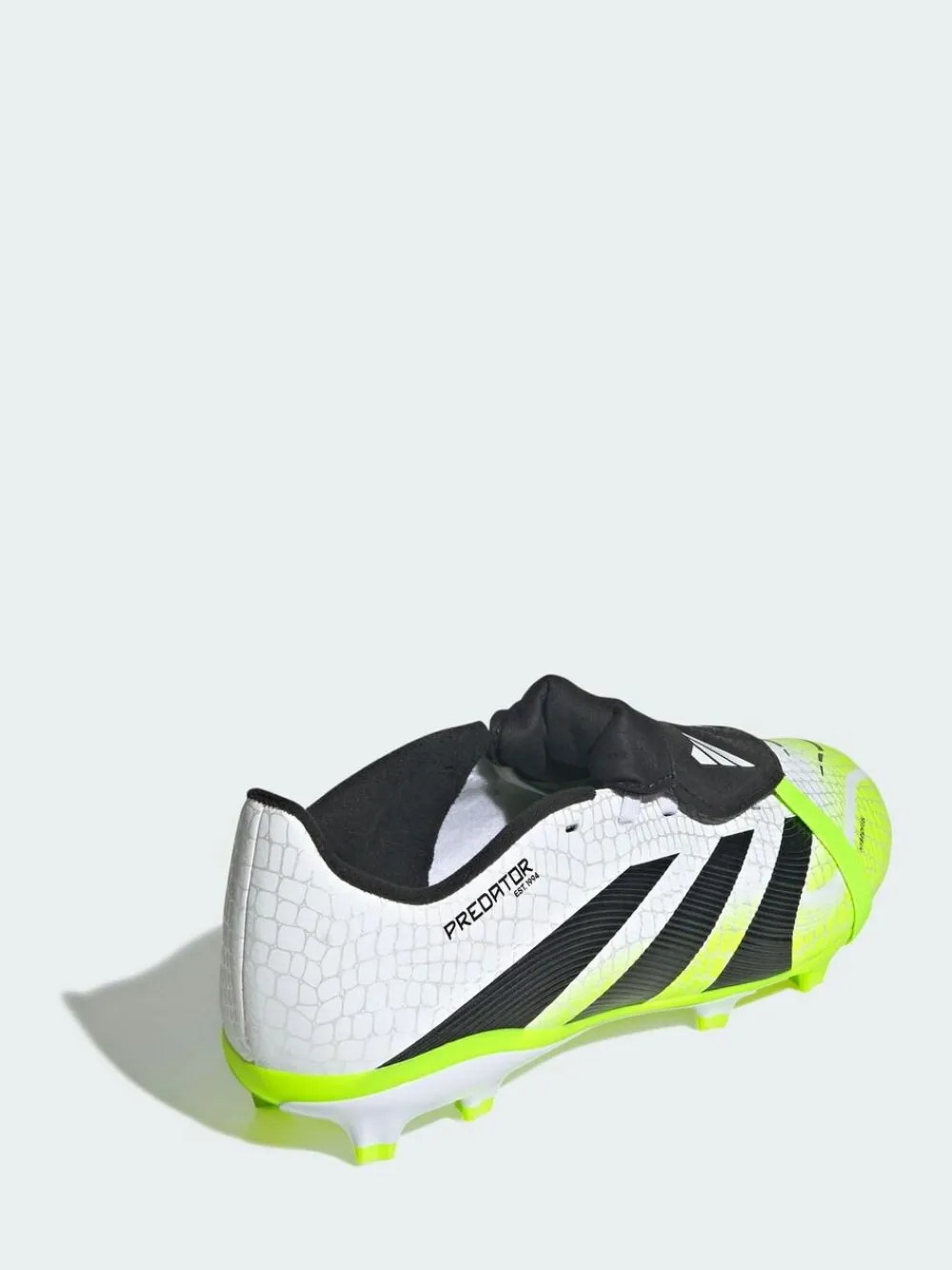 Hot adidas White Predator League Fold Over Tongue Firm Multi-Ground Boots