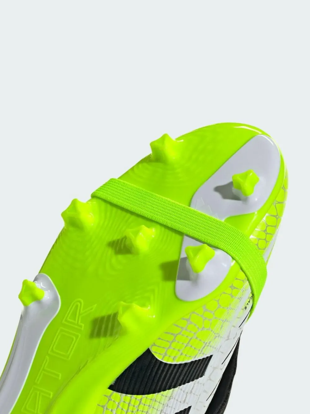 Hot adidas White Predator League Fold Over Tongue Firm Multi-Ground Boots