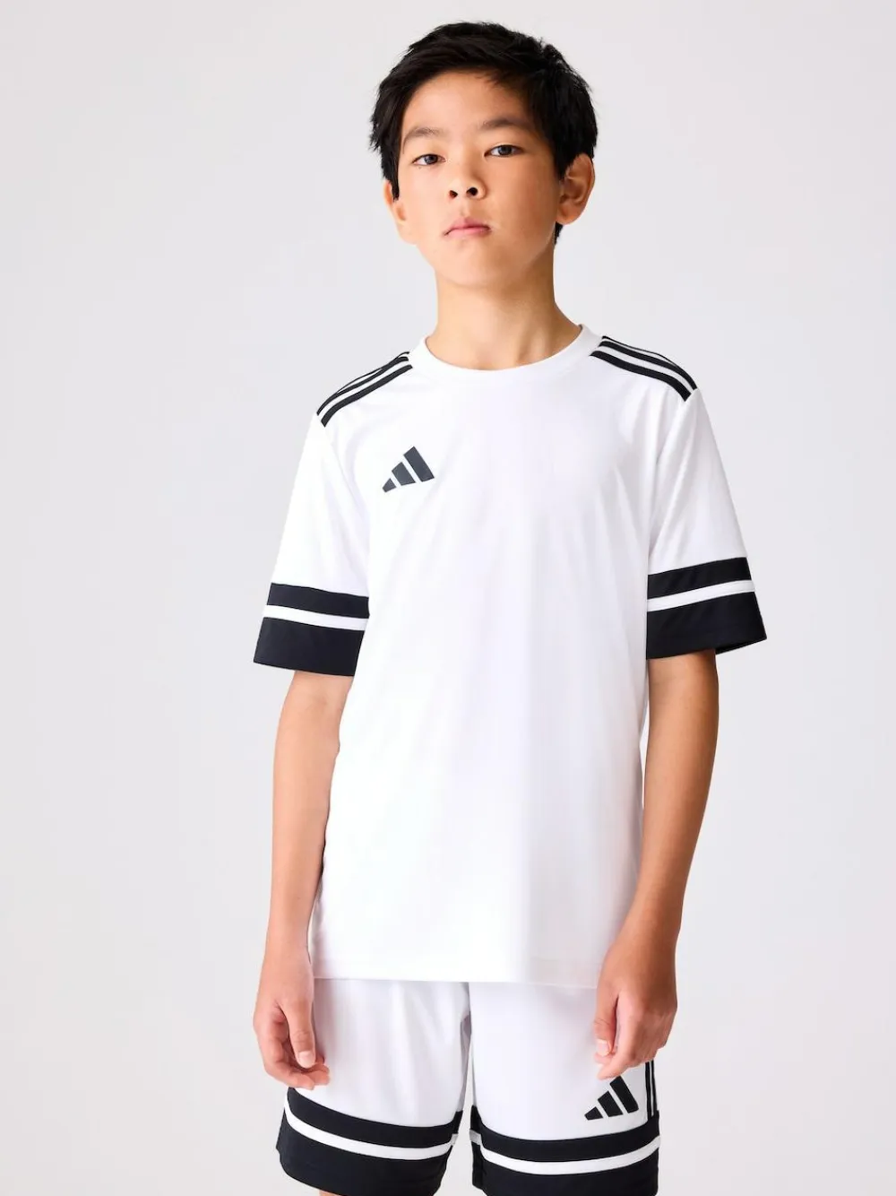 adidas White Squadra 25 Kids Shorts^BOY Shorts|Shorts & Skirts