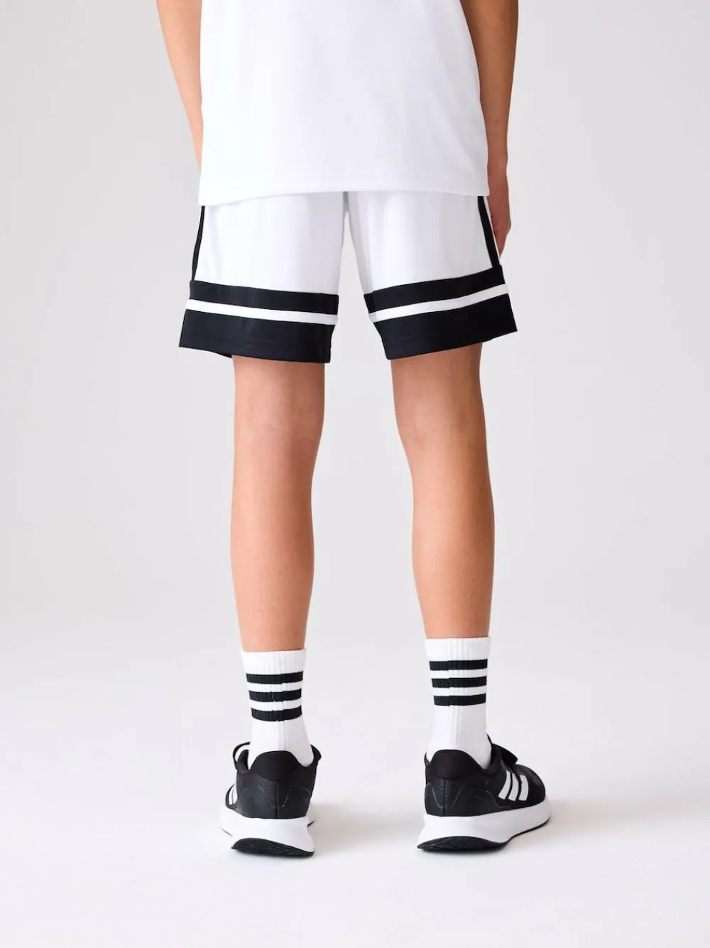 adidas White Squadra 25 Kids Shorts^BOY Shorts|Shorts & Skirts