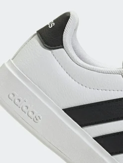 adidas Street Talk Lace Junior Trainers^BOY School Shoes|Boys Shoes