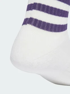 Outlet adidas 3-Stripes Cushioned Sportswear Low Cut Socks 3 Pack White