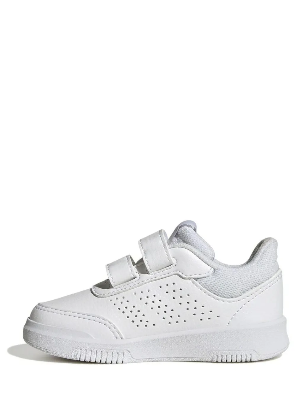 adidas White Tensaur Hook and Loop Infant Trainers^BOY Sneakers|Sneakers