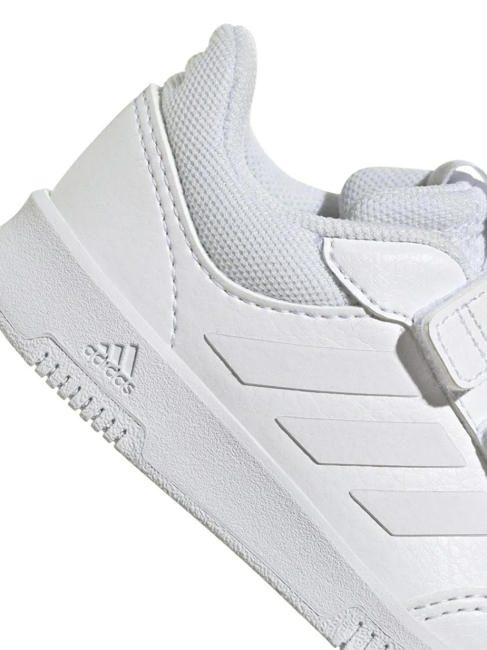 adidas White Tensaur Hook and Loop Infant Trainers^BOY Sneakers|Sneakers