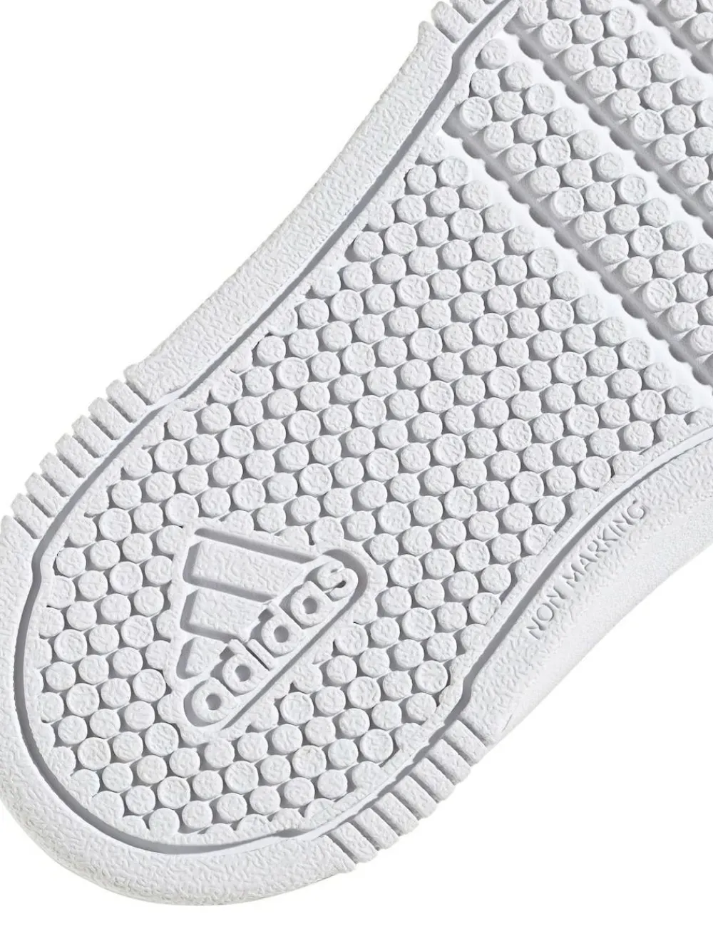 adidas White Tensaur Hook and Loop Infant Trainers^BOY Sneakers|Sneakers