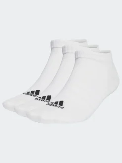 Clearance adidas White Thin and Light Sportswear Low Cut Socks 3 Pack