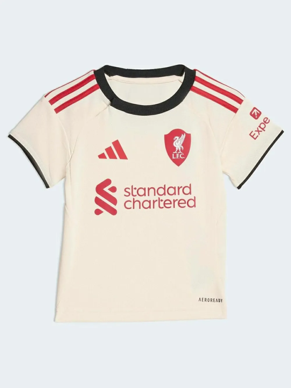 adidas White/Black Baby Kids Liverpool FC 25/26 Away Kit^ Shorts