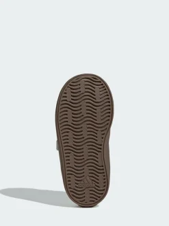 adidas White/Black VL Court 3.0 Hook and Loop Infant Trainers^BOY Sneakers|Sneakers