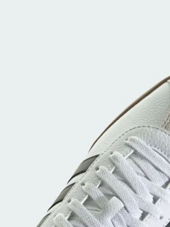 adidas White/Black VL Court Trainers^ Sneakers