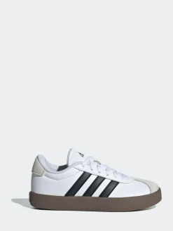 New adidas VL Court 3.0 Kids Trainers White/Black