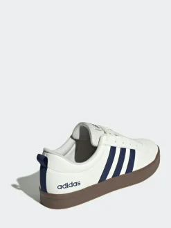 adidas White/Chrome VS Pace Trainers