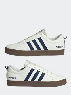 adidas White/Chrome VS Pace Trainers