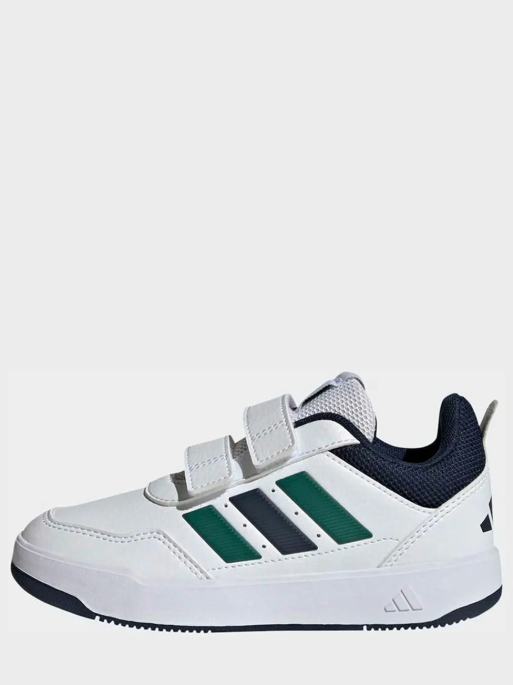 New adidas White/Green Tensaur Sport 3.0 Kids Trainers