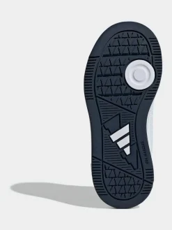 New adidas White/Green Tensaur Sport 3.0 Kids Trainers