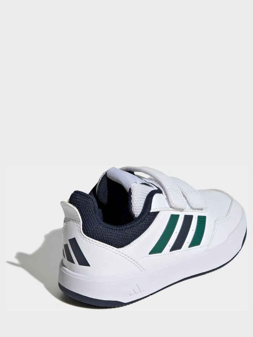 New adidas White/Green Tensaur Sport 3.0 Kids Trainers