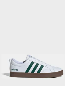 Sale adidas White/Green VS Pace Trainers