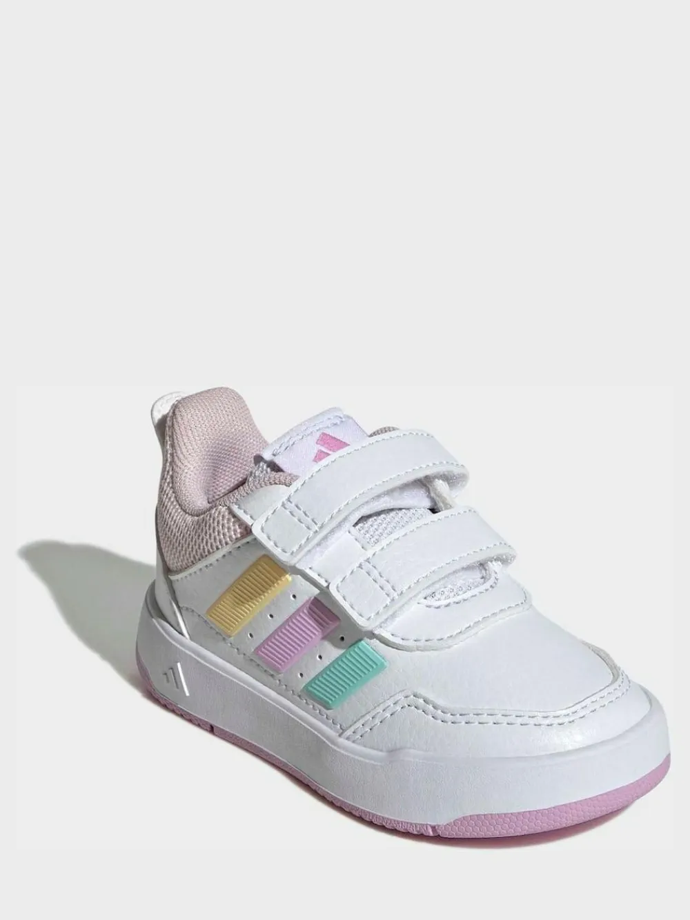 adidas White/Multi Tensaur Sport 3.0 Infant Trainers^BOY Sneakers|Sneakers