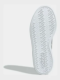 Best adidas White/Silver Grand Court 3.0 Junior Trainers