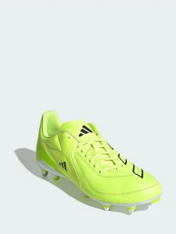 adidas Yellow RS15 Elite Soft Ground Rugby Boots^ Soccer Cleats