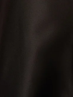 Adrianna Papell Studio One Shoulder Mikado Black Gown^Women Maxi Dresses