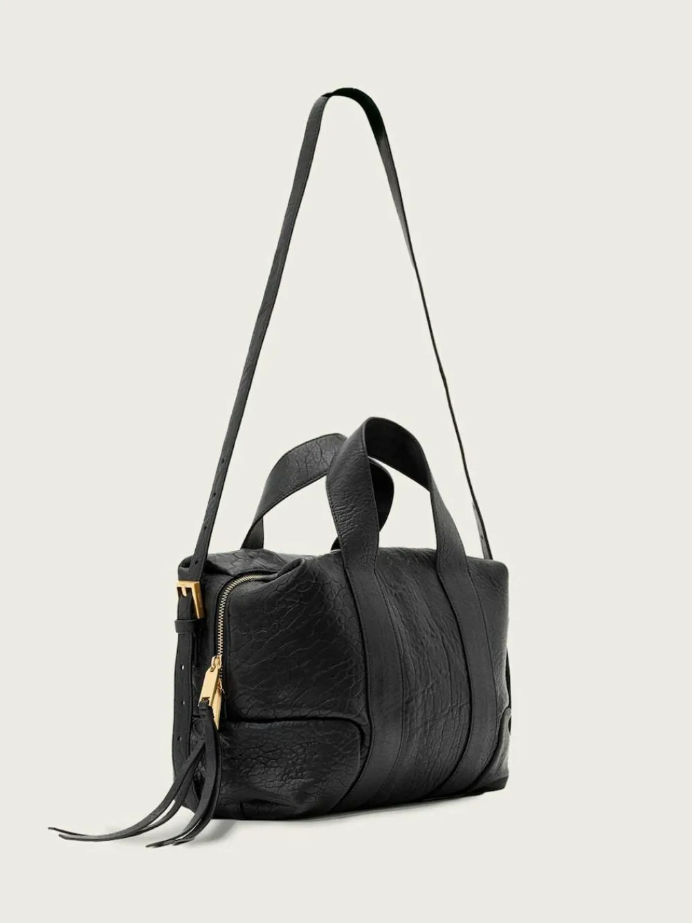 Discount All Saints AllSaints Ares G Compact Cross-Body Bag Black