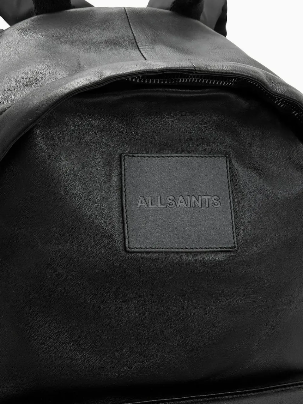 Hot All Saints AllSaints Black Carabiner Backpack