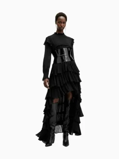 All Saints AllSaints Cavarly Ls Maxi Dress^Women Maxi Dresses