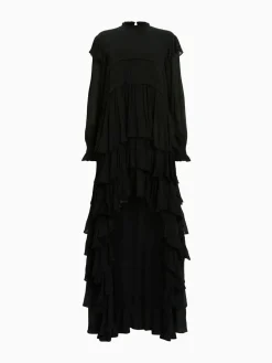All Saints AllSaints Cavarly Ls Maxi Dress^Women Maxi Dresses