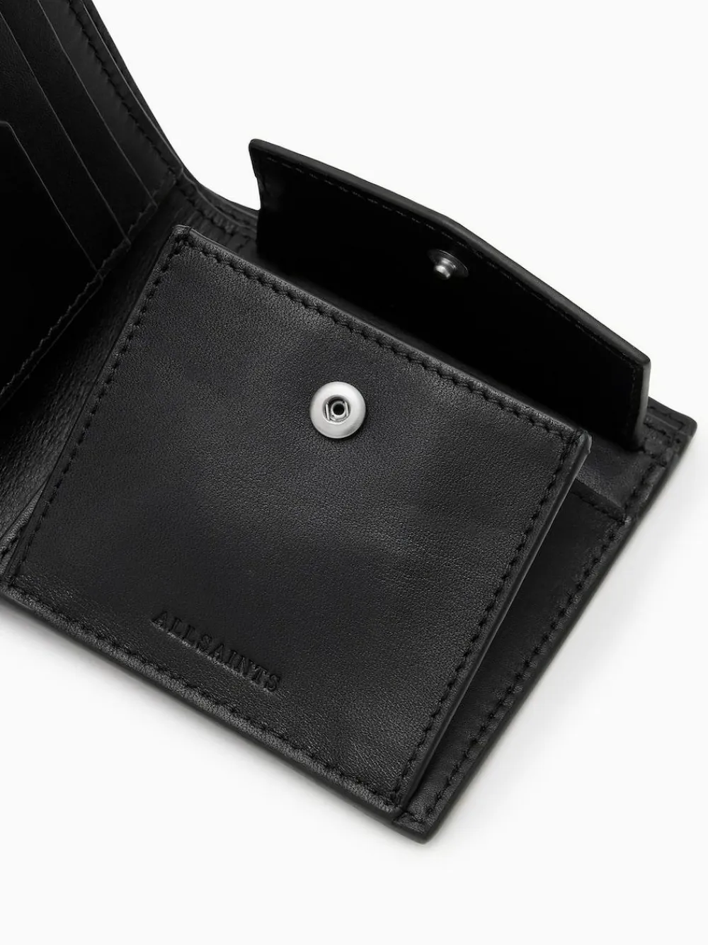 Best All Saints AllSaints Black Delph Wallet