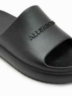 Discount All Saints AllSaints Dune Sliders Black