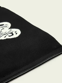 Online All Saints AllSaints Izzy Heart Clutch Black