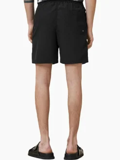 Clearance All Saints AllSaints Black Party Wave Swim Shorts