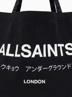 All Saints AllSaints Black Underground Tote^ Bags