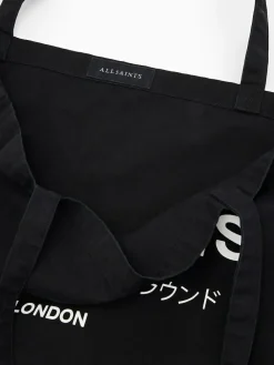 All Saints AllSaints Black Underground Tote^ Bags