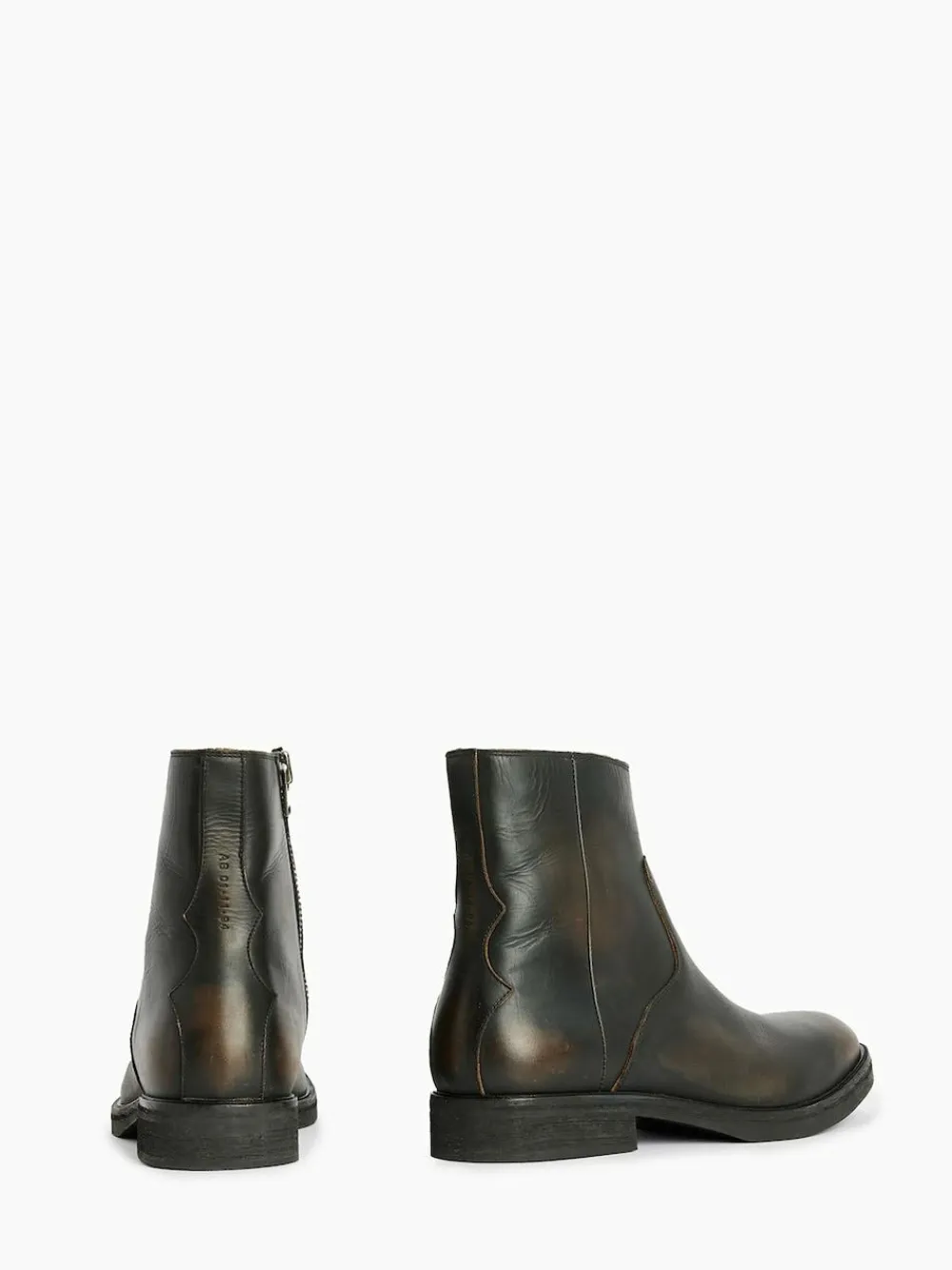 New All Saints AllSaints Brown Lang Boots