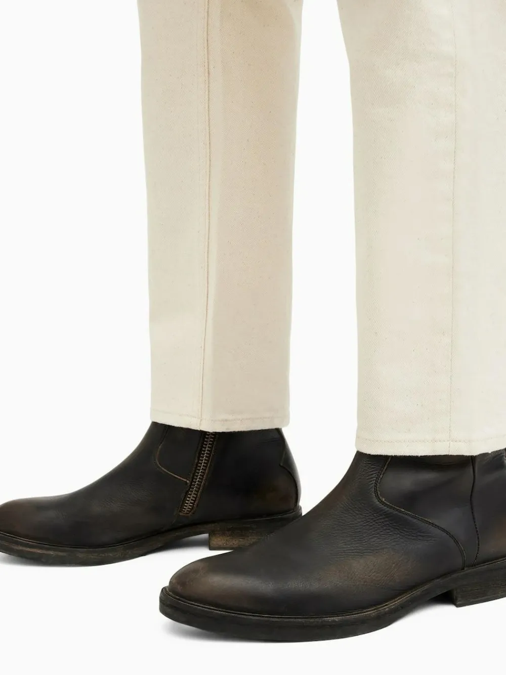 New All Saints AllSaints Brown Lang Boots