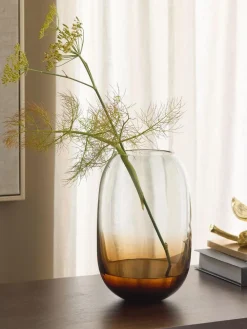 Next Amber Cooper Glass Ombre Vase^ Vases