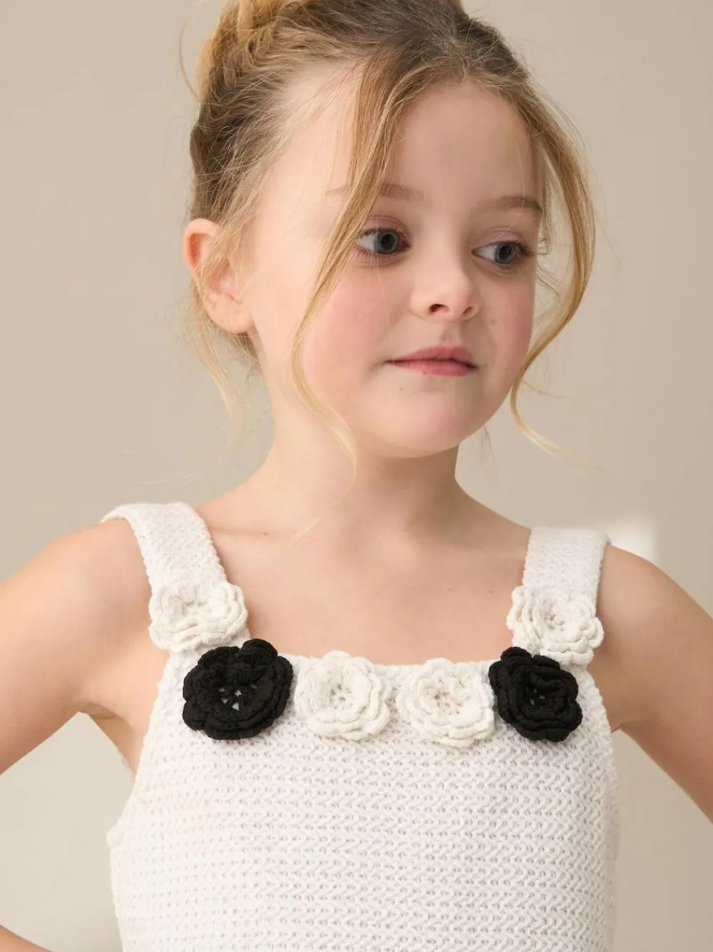 Angel & Rocket Black Illiana Crochet Linen Jumpsuit