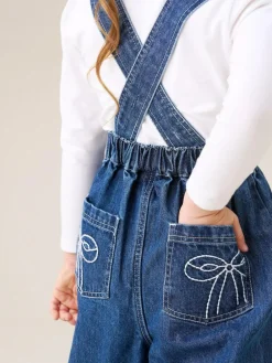 Online Angel & Rocket Blue Josie Denim Dungarees