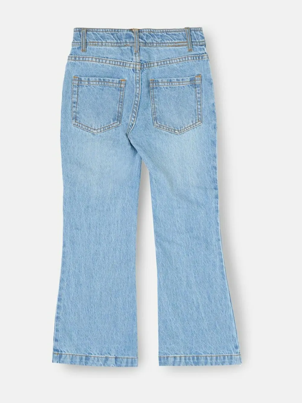 Angel & Rocket Blue Millie Embroidered Flared Denim Jeans^ Jeans