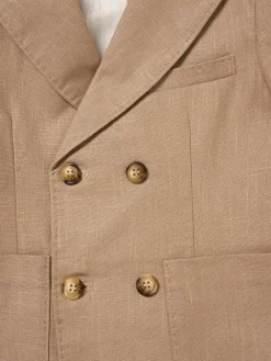 Discount Angel & Rocket Cream Chester Double Breasted Jacket