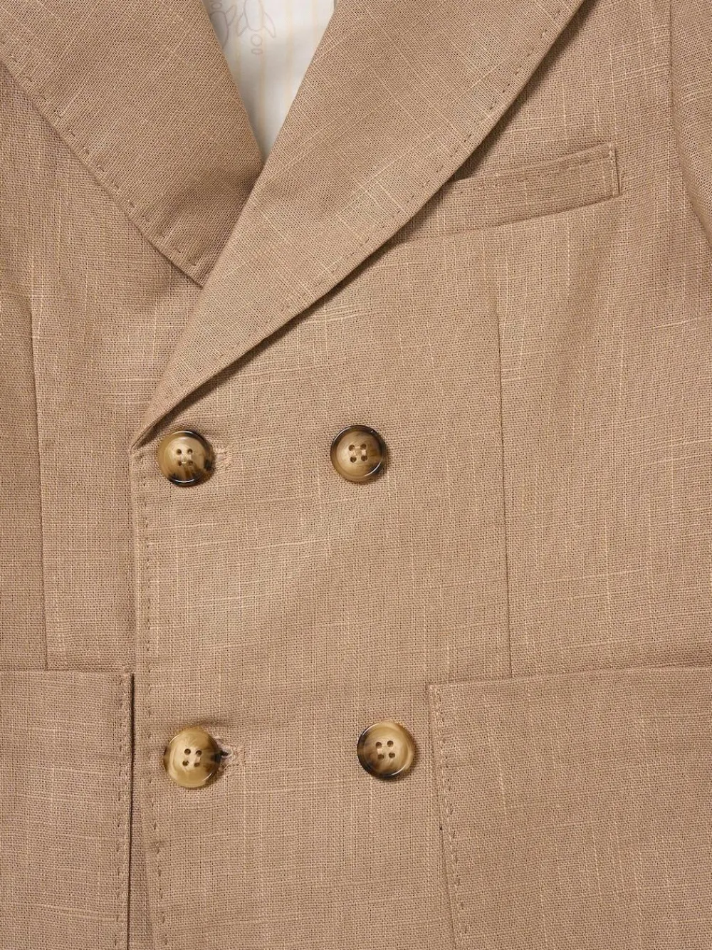 Discount Angel & Rocket Cream Chester Double Breasted Jacket