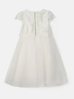 Sale Angel & Rocket Cream Esme Lace Bodice Dress