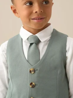 Angel & Rocket Green Benjamin Smart Waistcoat Set
